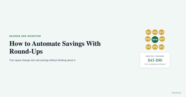 Automate Savings With Round-Ups cover