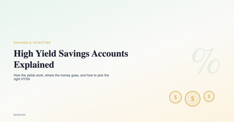 Savings cover image